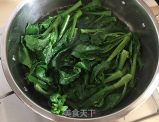 姜汁芥兰的做法步骤：3