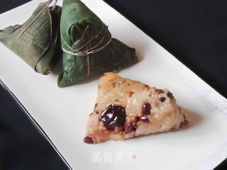 豆子红枣粽的做法步骤：7