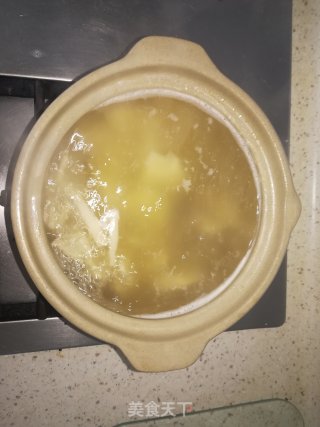 火腿冬笋汤的做法步骤：3