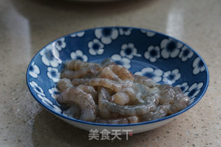 香菇菜虾仁焖饭的做法步骤：2