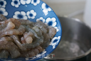 香菇菜虾仁焖饭的做法步骤：3