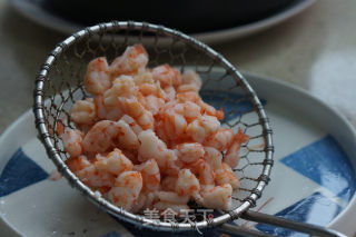 香菇菜虾仁焖饭的做法步骤：4