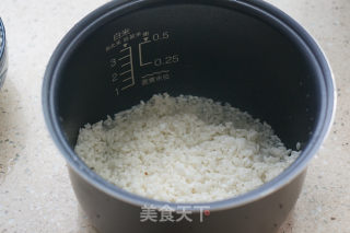 香菇菜虾仁焖饭的做法步骤：5