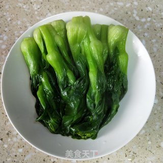 香菇菜心的做法步骤：5