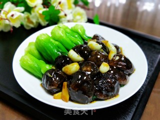 香菇菜心的做法步骤：10