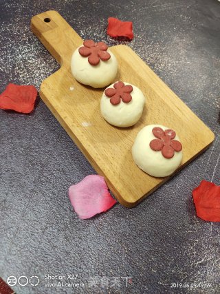 卡通小梅花馒头的做法步骤：6