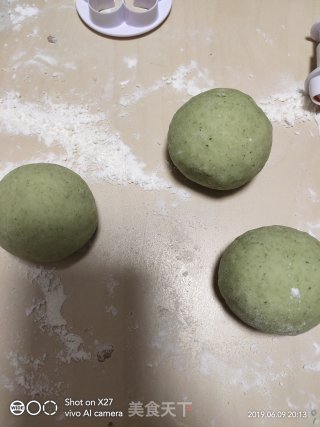五角星卡通小馒头的做法步骤：7