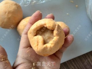 糯米豆沙包的做法步骤：6