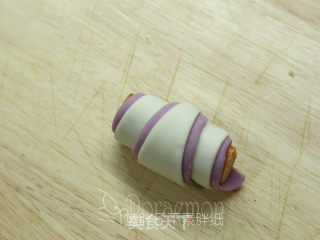 卷卷香肠馒头（一次发酵）的做法步骤：5