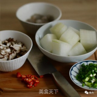 减脂食谱|莎吉亚红烧冬瓜搭配点它 味道直线升级的做法步骤：3