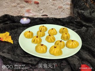 南瓜糯米糍的做法步骤：8