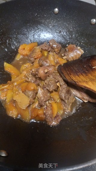 鸭肉烧木瓜的做法步骤：4