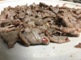 小炒黄牛肉的做法步骤：5