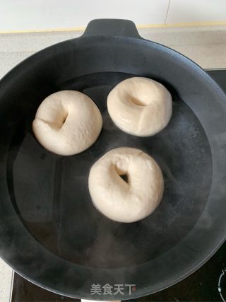 低糖全麦贝果的做法步骤：11