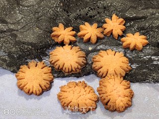 红曲康乃馨小饼干的做法步骤：7
