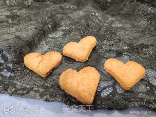 原味心形饼干的做法步骤：7