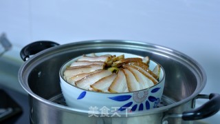 干豇豆扣肉的做法步骤：13
