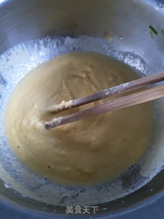 奶香玉米松饼的做法步骤：2
