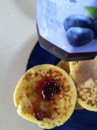 奶香玉米松饼的做法步骤：8