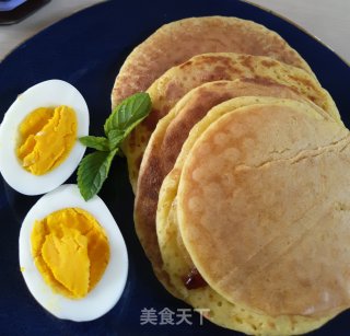 奶香玉米松饼的做法步骤：9