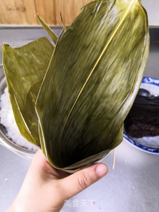 枣泥粽的做法步骤：4