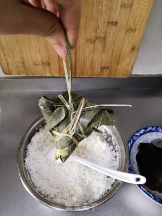 枣泥粽的做法步骤：7