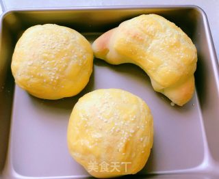 鸡肉松奶酪黄瓜面包的做法步骤：13