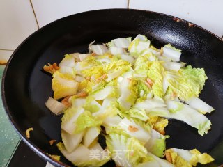 海米烧木耳娃娃菜的做法步骤：4