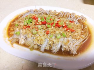 蒜蓉金针菇的做法步骤：7
