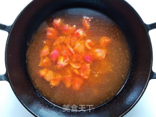 番茄鸡蛋面疙瘩的做法步骤：7