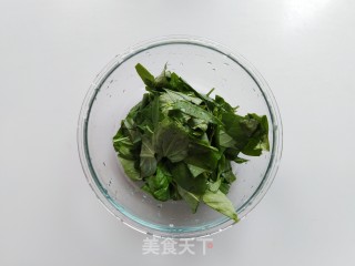罗勒煎蛋的做法步骤：3