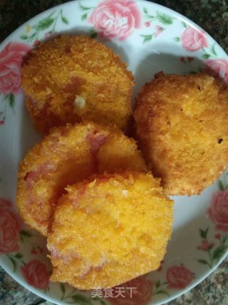 番茄饼的做法步骤：7