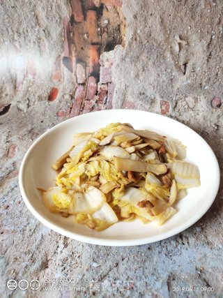 杏鲍菇炒大白菜的做法步骤：7