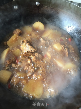 土豆烧排骨的做法步骤：5