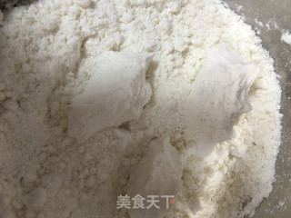 奶香芝麻松糕的做法步骤：3