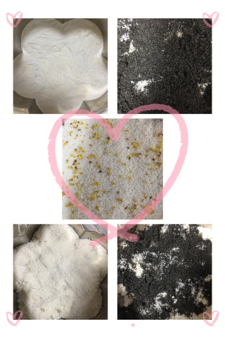 奶香芝麻松糕的做法步骤：13