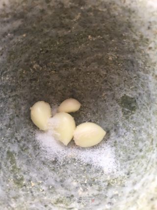 “下酒菜”麻汁心叶日中花的做法步骤：2
