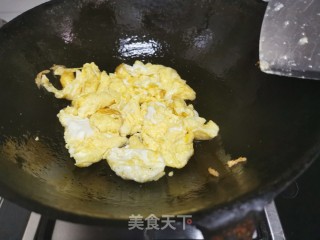 丝瓜炒鸡蛋的做法步骤：5