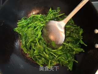 清炒豆苗的做法步骤：7