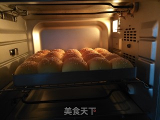 胡萝卜小面包的做法步骤：9