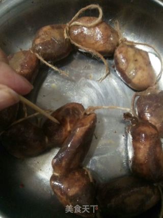 自制排骨香肠的做法步骤：11