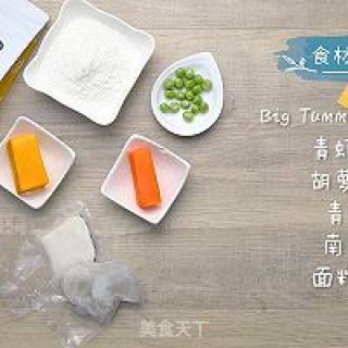 南瓜银鳕鱼疙瘩汤的做法步骤：1