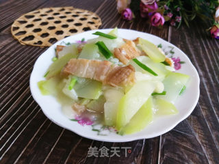 咸肉烧蒲瓜的做法步骤：6