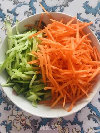 麻酱鸡丝凉面的做法步骤：3