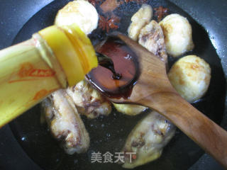 炸蛋中翅的做法步骤：8