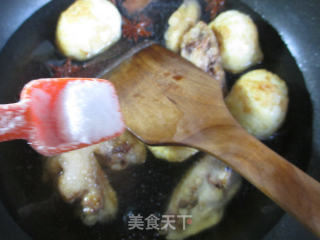 炸蛋中翅的做法步骤：10