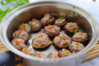 香菇酿肉的做法步骤：8