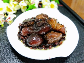 黑豆炖猪蹄的做法步骤：14