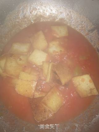 茄汁豆腐的做法步骤：6