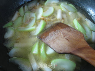 榨菜丝夜开花煮年糕的做法步骤：10